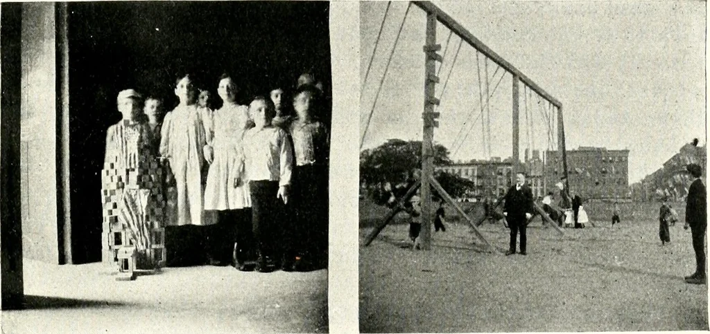 An illustration from The Kindergarten magazine, 1891, leaf 656