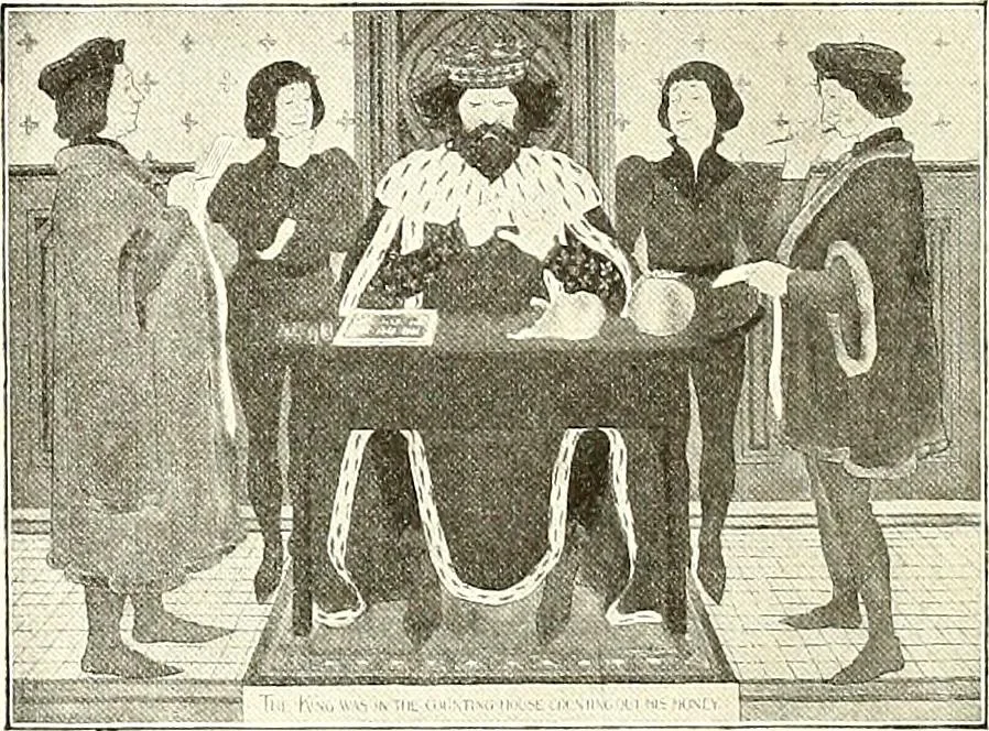 An illustration from The Kindergarten magazine, 1891, leaf 250