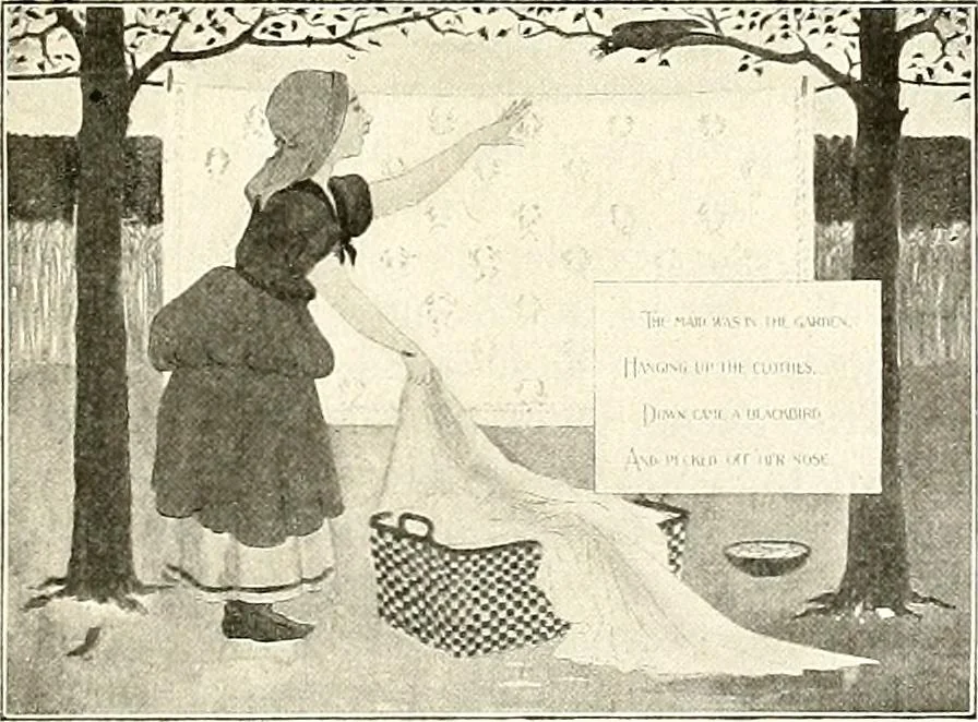 An illustration from The Kindergarten magazine, 1891, leaf 261
