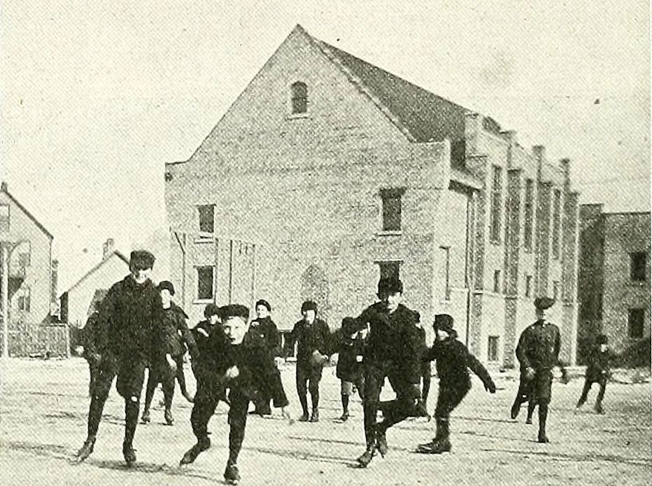 An illustration from The Kindergarten magazine, 1891, leaf 404