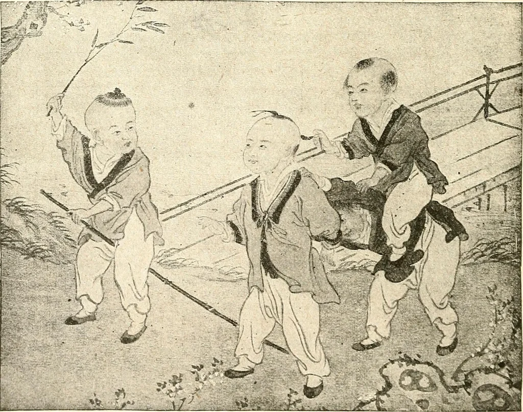 An illustration from The Kindergarten magazine, 1891, leaf 450