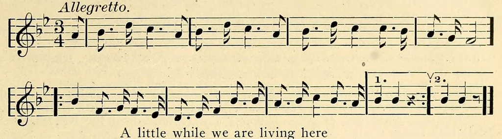 An illustration from The Kindergarten magazine, 1891, leaf 685