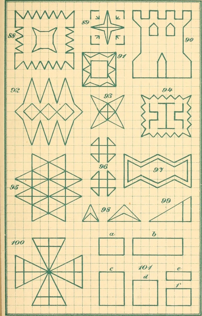 An illustration from The kindergarten. A manual for the introduction of Froebel's system of primary education into public schools; and for the use of mothers and private teachers, 1871, leaf 160