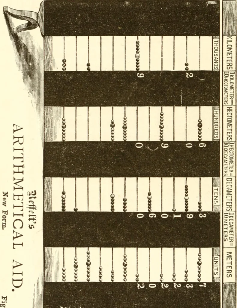 An illustration from The kindergarten. A manual for the introduction of Froebel's system of primary education into public schools; and for the use of mothers and private teachers, 1871, leaf 197