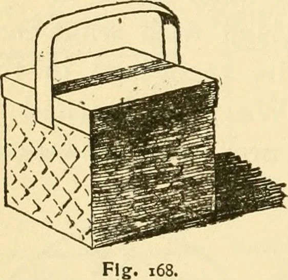 An illustration from Kindergarten, painting, plays and home entertainments; a book of amusement and instruction for boys and girls, 1900, leaf 107