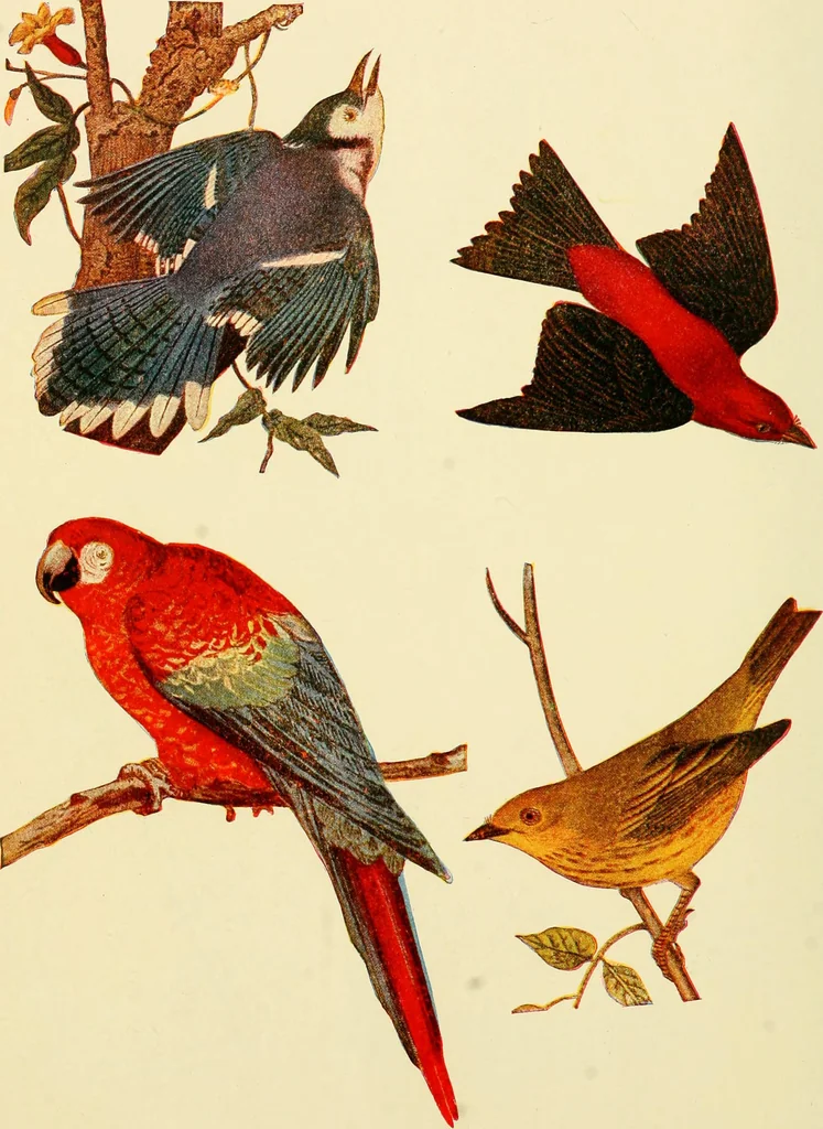 An illustration from Kindergarten, painting, plays and home entertainments; a book of amusement and instruction for boys and girls, 1900, leaf 119