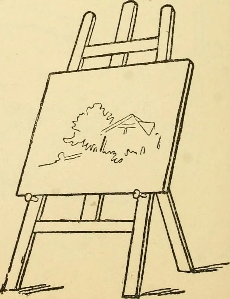 An illustration from Kindergarten, painting, plays and home entertainments; a book of amusement and instruction for boys and girls, 1900, leaf 123