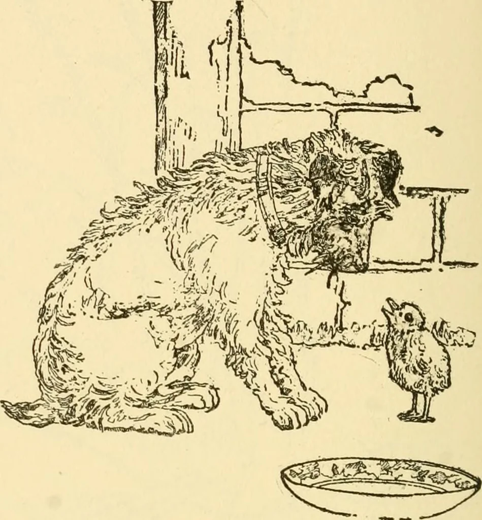 An illustration from Kindergarten, painting, plays and home entertainments; a book of amusement and instruction for boys and girls, 1900, leaf 133