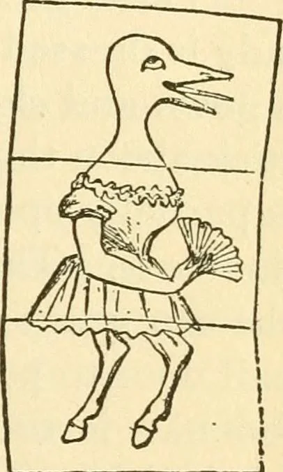 An illustration from Kindergarten, painting, plays and home entertainments; a book of amusement and instruction for boys and girls, 1900, leaf 160