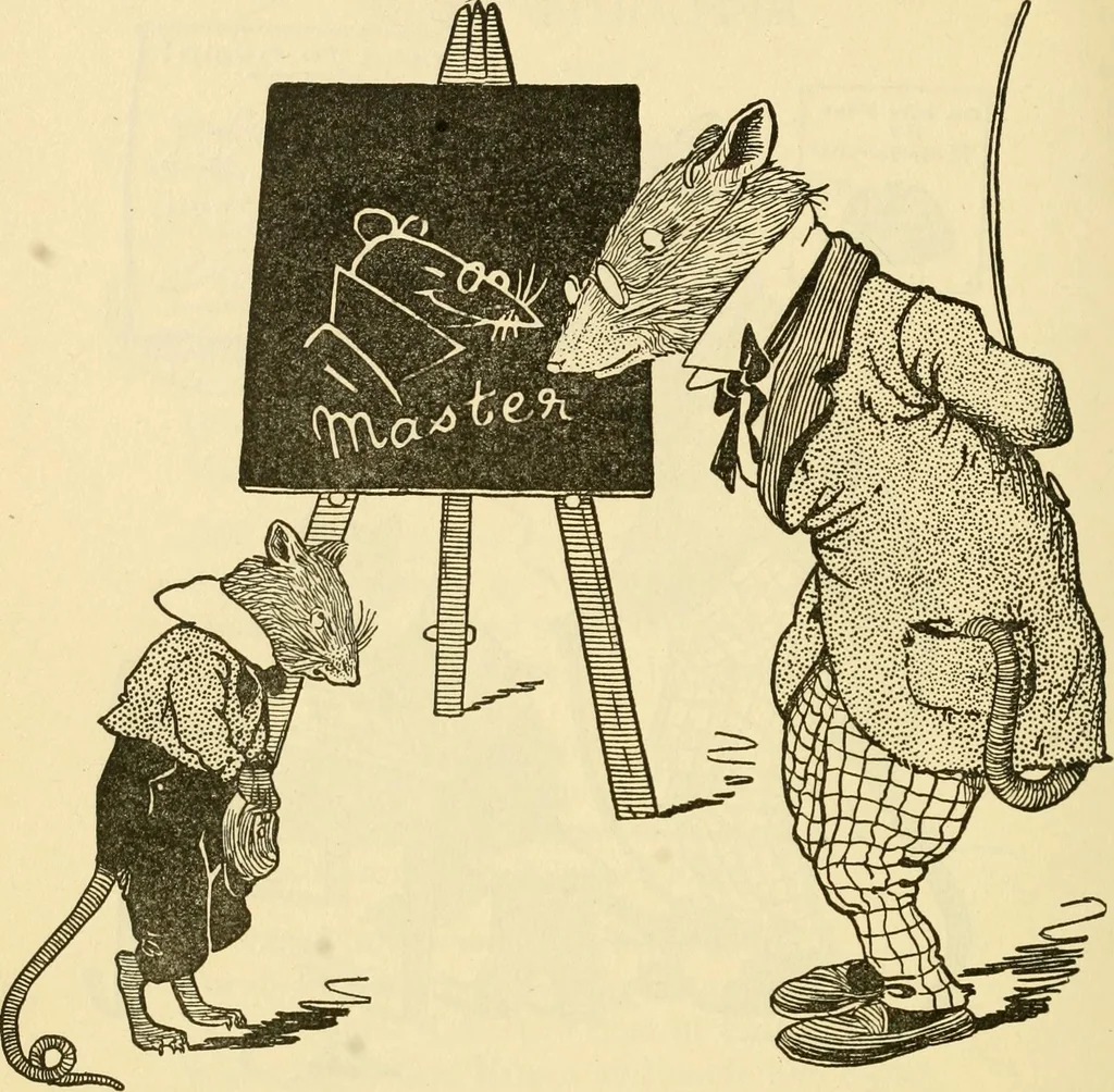 An illustration from Kindergarten, painting, plays and home entertainments; a book of amusement and instruction for boys and girls, 1900, leaf 225