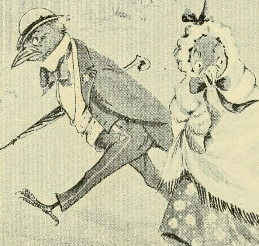 An illustration from Kindergarten, painting, plays and home entertainments; a book of amusement and instruction for boys and girls, 1900, leaf 239