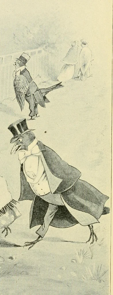 An illustration from Kindergarten, painting, plays and home entertainments; a book of amusement and instruction for boys and girls, 1900, leaf 239
