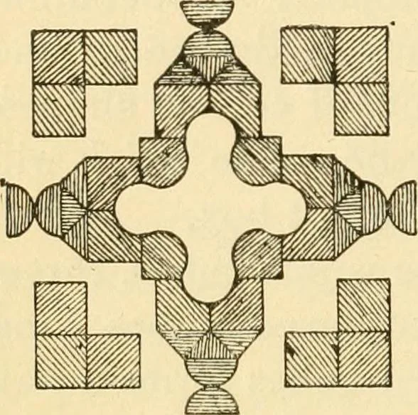 An illustration from Kindergarten, painting, plays and home entertainments; a book of amusement and instruction for boys and girls, 1900, leaf 27