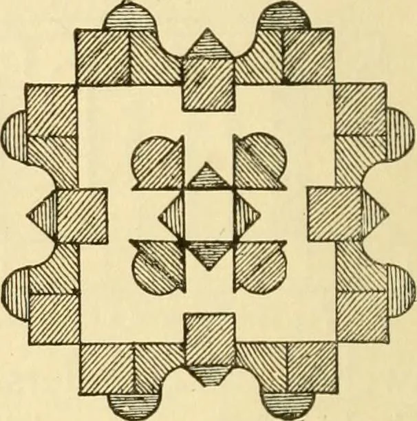 An illustration from Kindergarten, painting, plays and home entertainments; a book of amusement and instruction for boys and girls, 1900, leaf 27