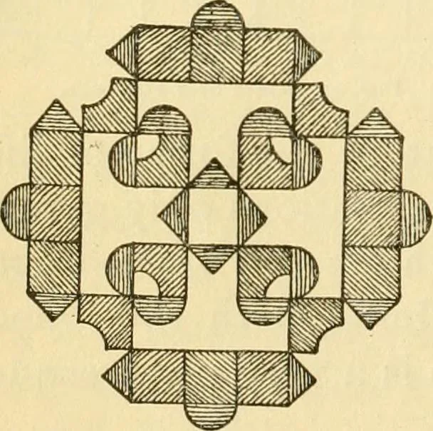 An illustration from Kindergarten, painting, plays and home entertainments; a book of amusement and instruction for boys and girls, 1900, leaf 27
