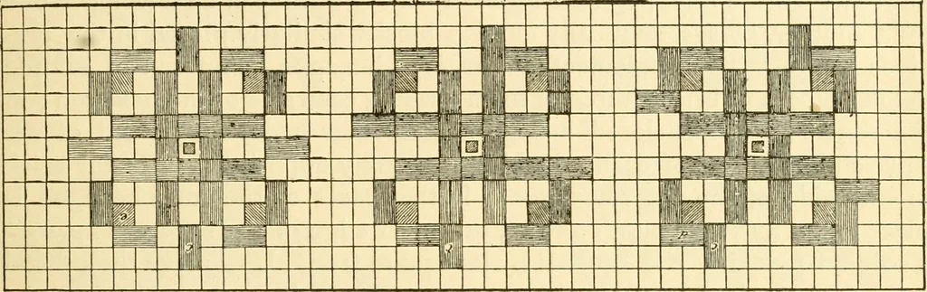 An illustration from Kindergarten, painting, plays and home entertainments; a book of amusement and instruction for boys and girls, 1900, leaf 30