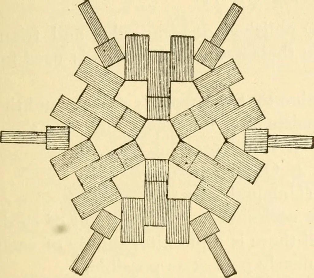 An illustration from Kindergarten, painting, plays and home entertainments; a book of amusement and instruction for boys and girls, 1900, leaf 32