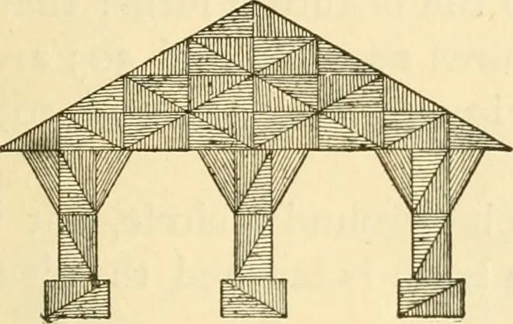 An illustration from Kindergarten, painting, plays and home entertainments; a book of amusement and instruction for boys and girls, 1900, leaf 38