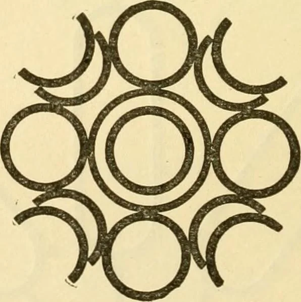 An illustration from Kindergarten, painting, plays and home entertainments; a book of amusement and instruction for boys and girls, 1900, leaf 47