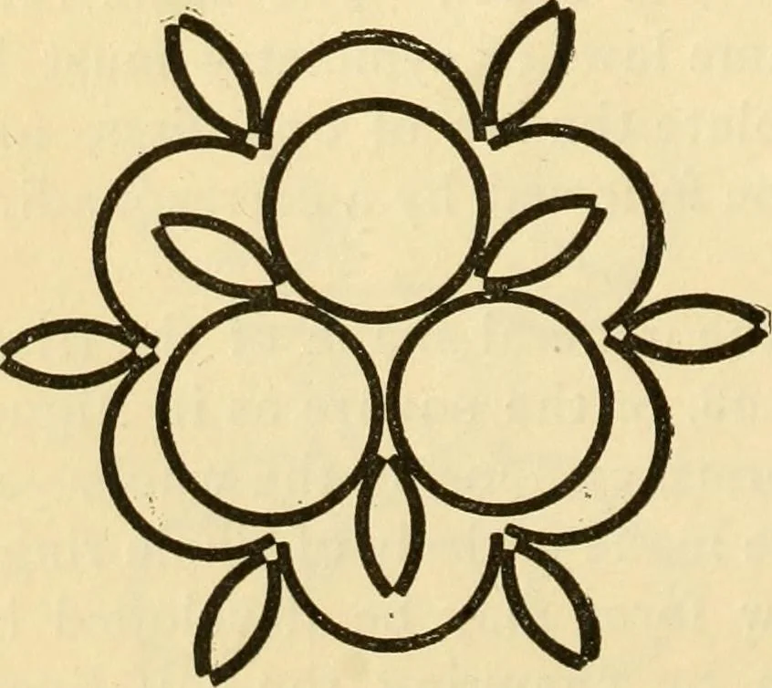 An illustration from Kindergarten, painting, plays and home entertainments; a book of amusement and instruction for boys and girls, 1900, leaf 49