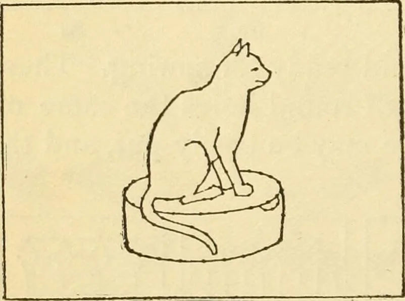 An illustration from Kindergarten, painting, plays and home entertainments; a book of amusement and instruction for boys and girls, 1900, leaf 59
