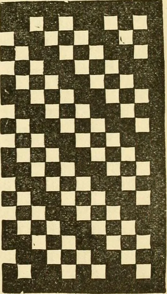 An illustration from Kindergarten, painting, plays and home entertainments; a book of amusement and instruction for boys and girls, 1900, leaf 64
