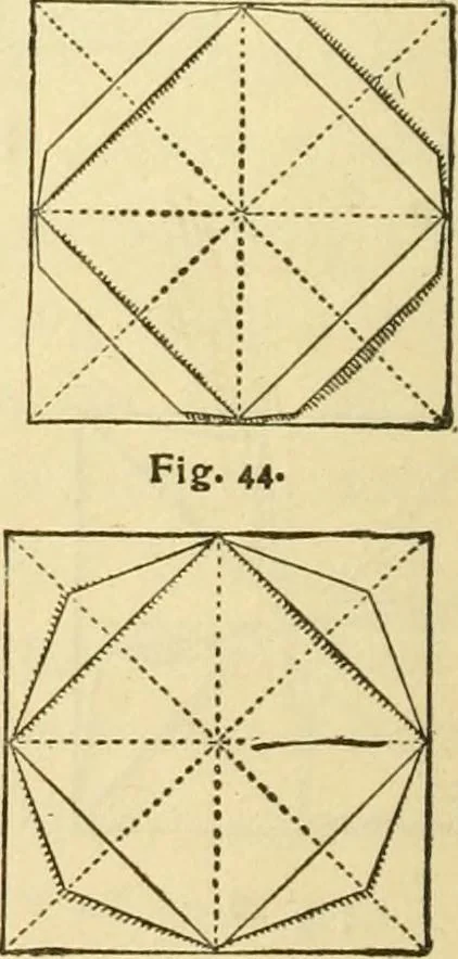 An illustration from Kindergarten, painting, plays and home entertainments; a book of amusement and instruction for boys and girls, 1900, leaf 77