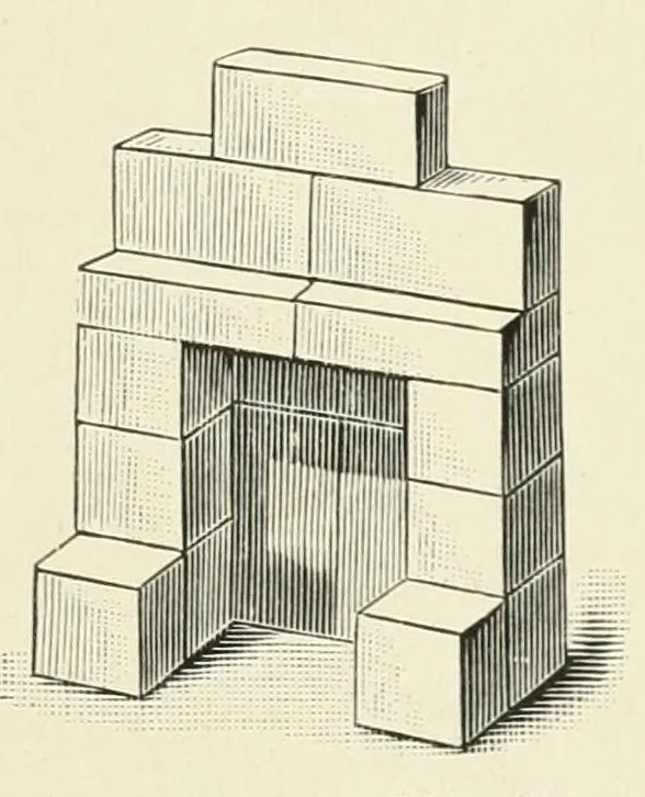 An illustration from Kindergarten papers, 1896, leaf 79