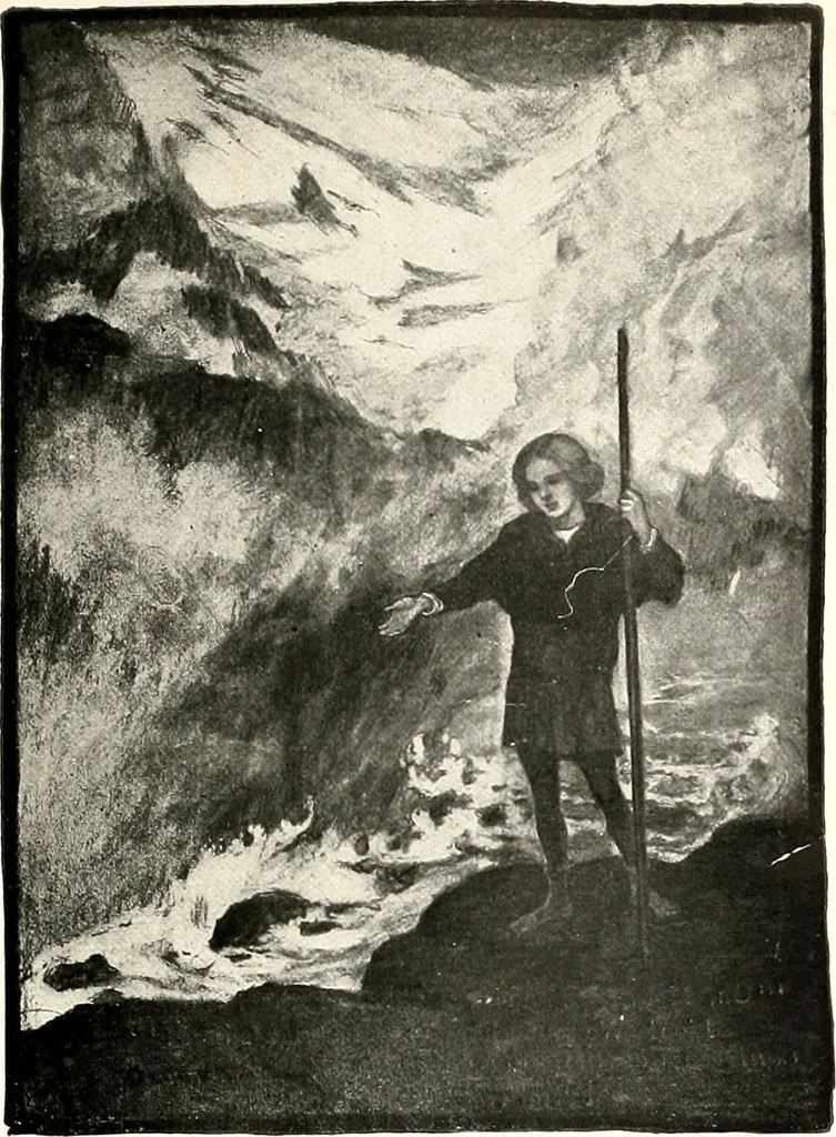 An illustration from The Kindergarten-primary magazine, 1907, leaf 168
