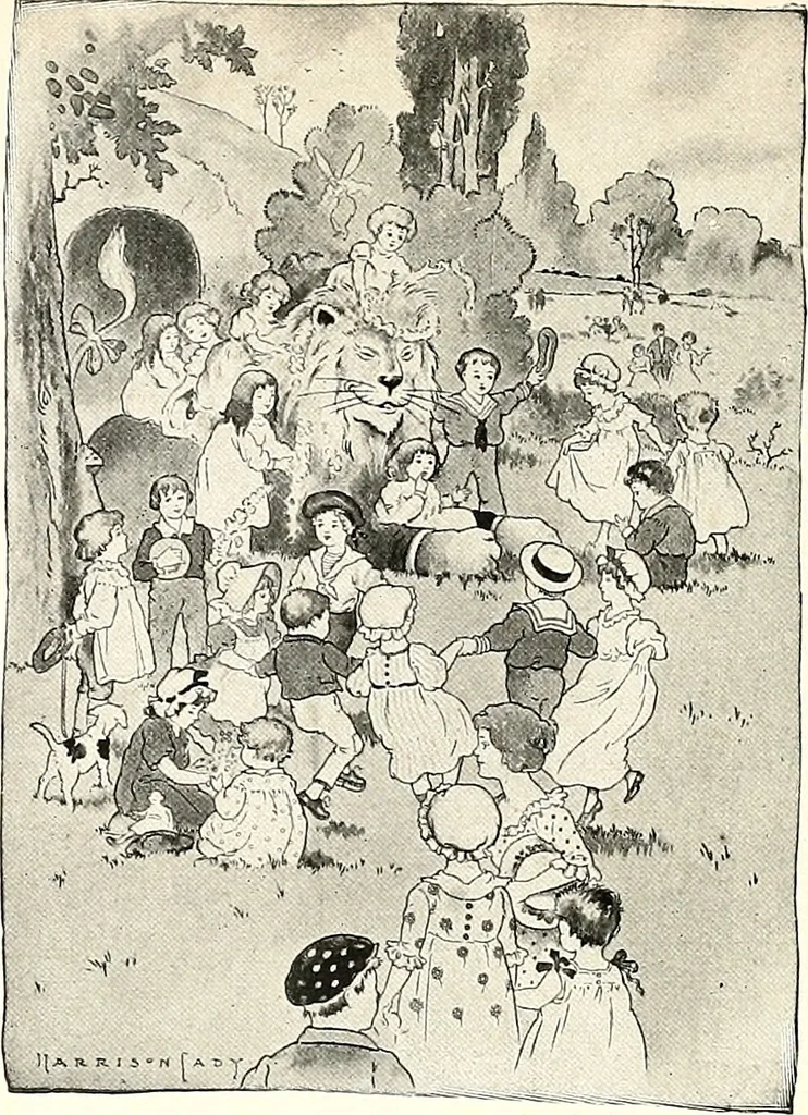 An illustration from The Kindergarten-primary magazine, 1907, leaf 169