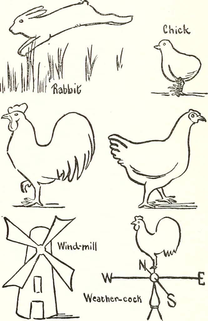 An illustration from The Kindergarten-primary magazine, 1907, leaf 288