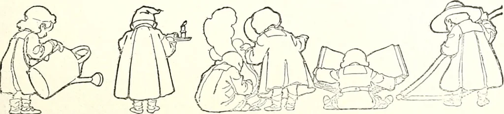 An illustration from The Kindergarten-primary magazine, 1907, leaf 290