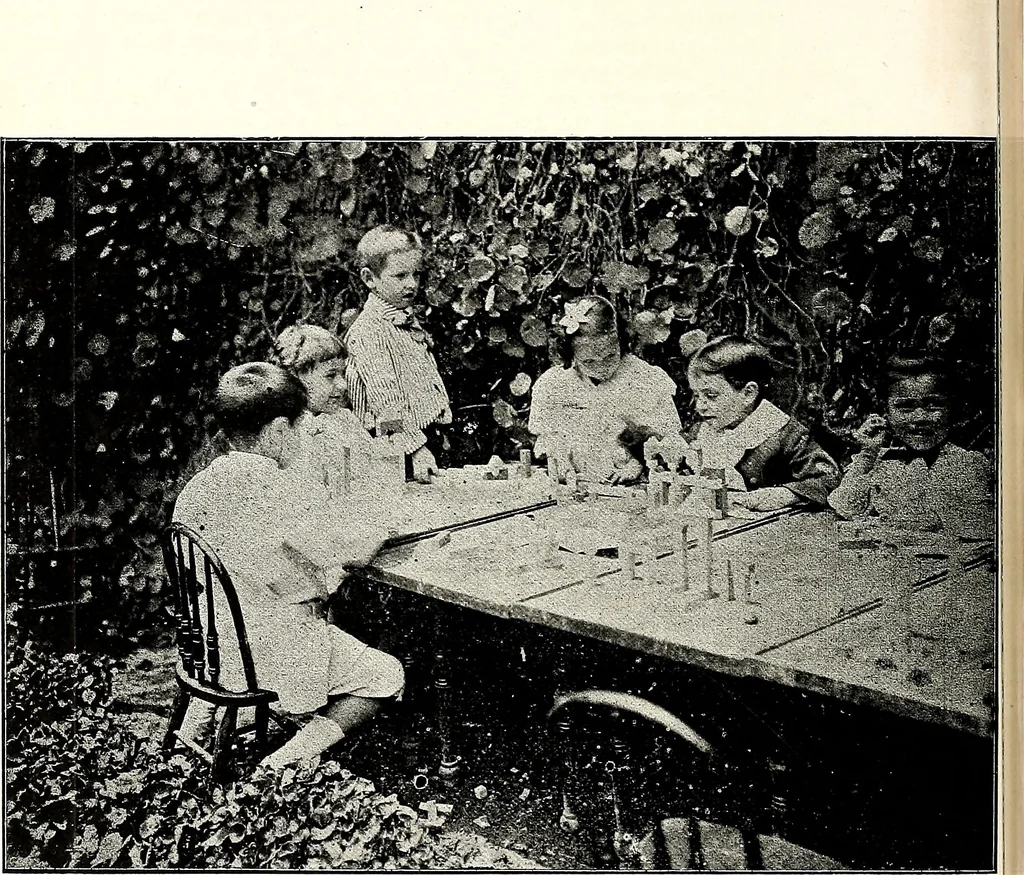 An illustration from The Kindergarten-primary magazine, 1907, leaf 317