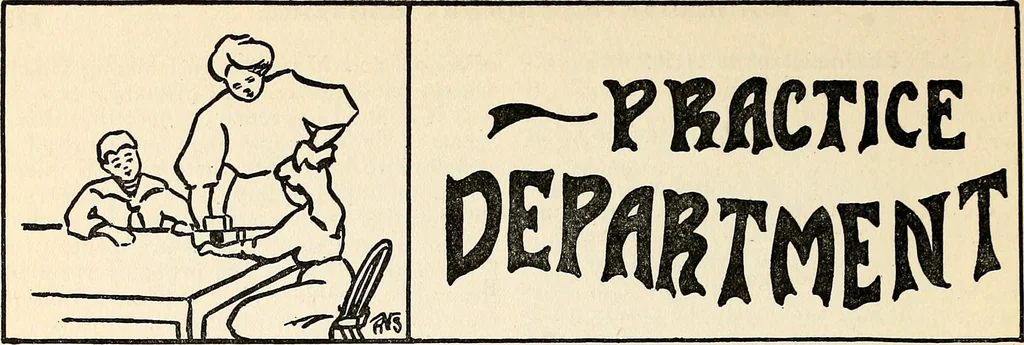 An illustration from The Kindergarten-primary magazine, 1907, leaf 153