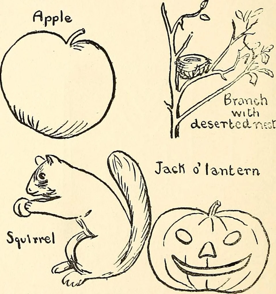An illustration from The Kindergarten-primary magazine, 1907, leaf 37