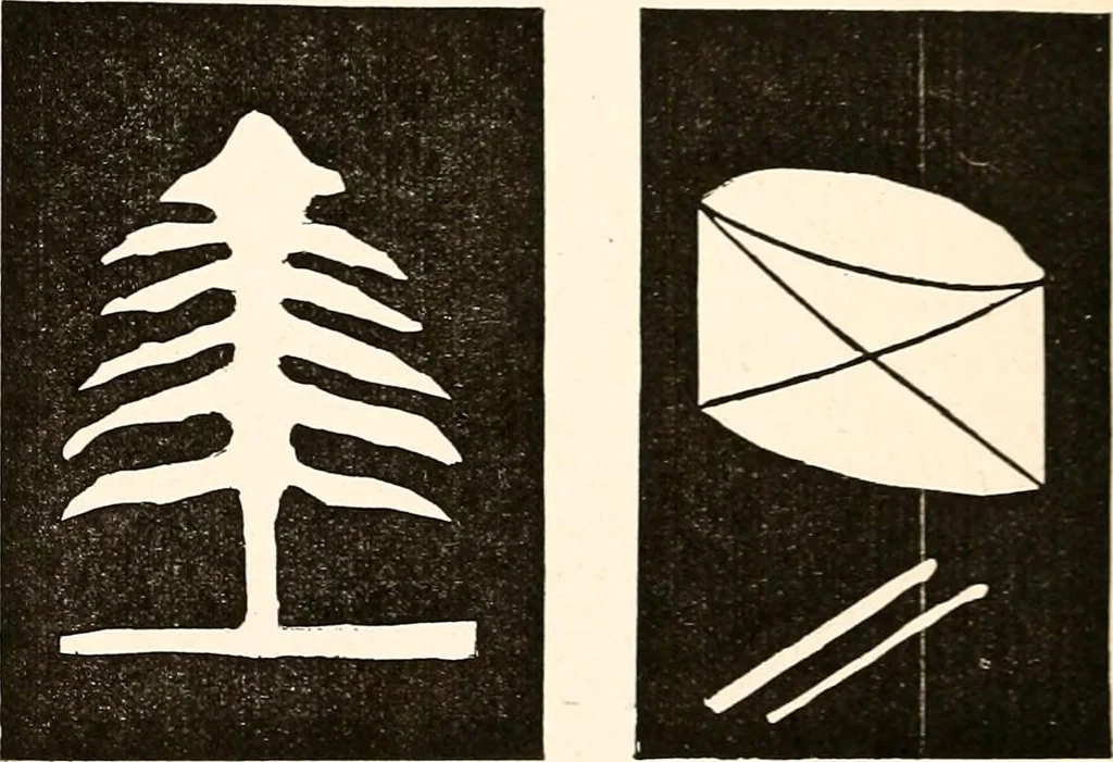 An illustration from The Kindergarten-primary magazine, 1907, leaf 180