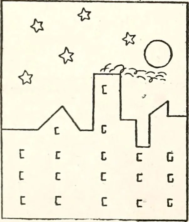 An illustration from The Kindergarten-primary magazine, 1907, leaf 183