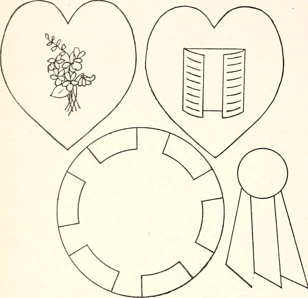 An illustration from The Kindergarten-primary magazine, 1907, leaf 221