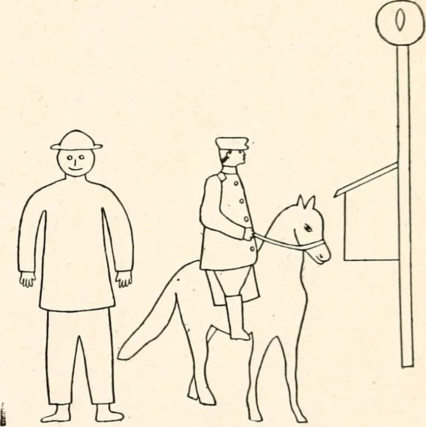 An illustration from The Kindergarten-primary magazine, 1907, leaf 222