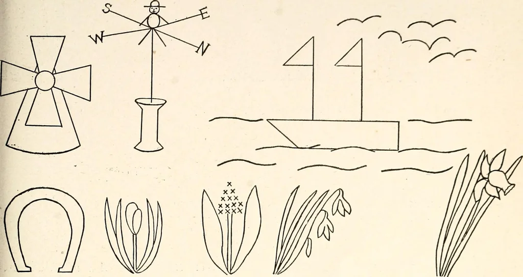 An illustration from The Kindergarten-primary magazine, 1907, leaf 254