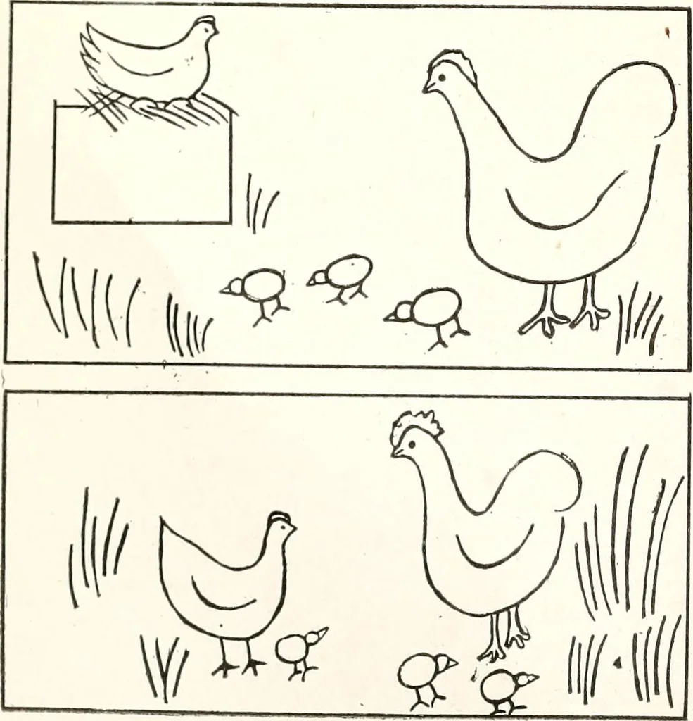 An illustration from The Kindergarten-primary magazine, 1907, leaf 281