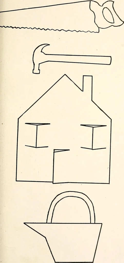An illustration from The Kindergarten-primary magazine, 1907, leaf 352