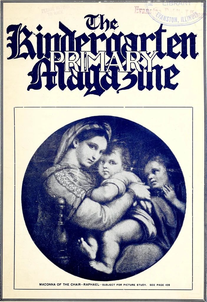 An illustration from The Kindergarten-Primary Magazine, 1911, leaf 72