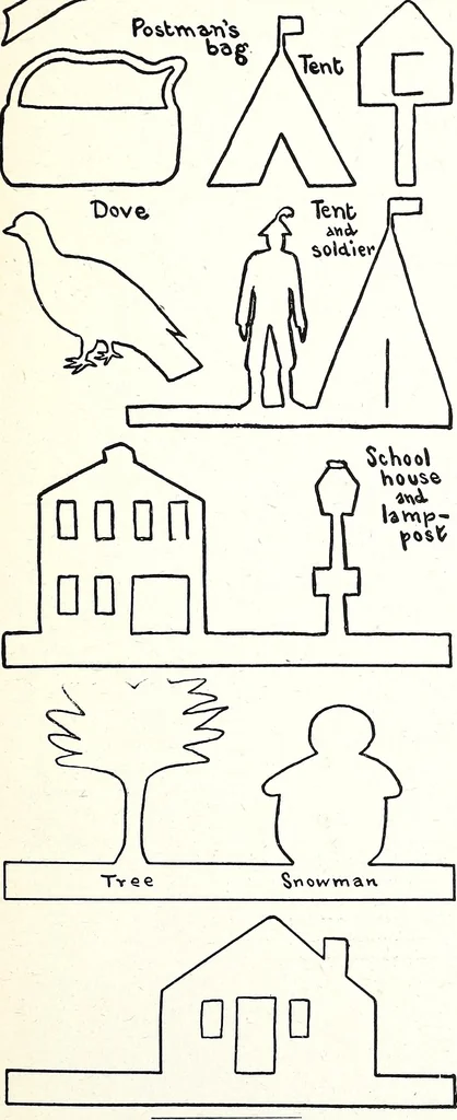 An illustration from The Kindergarten-Primary Magazine, 1912, leaf 200