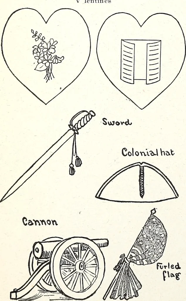 An illustration from The Kindergarten-Primary Magazine, 1912, leaf 201