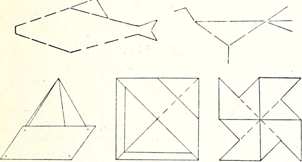 An illustration from The Kindergarten-Primary Magazine, 1912, leaf 230