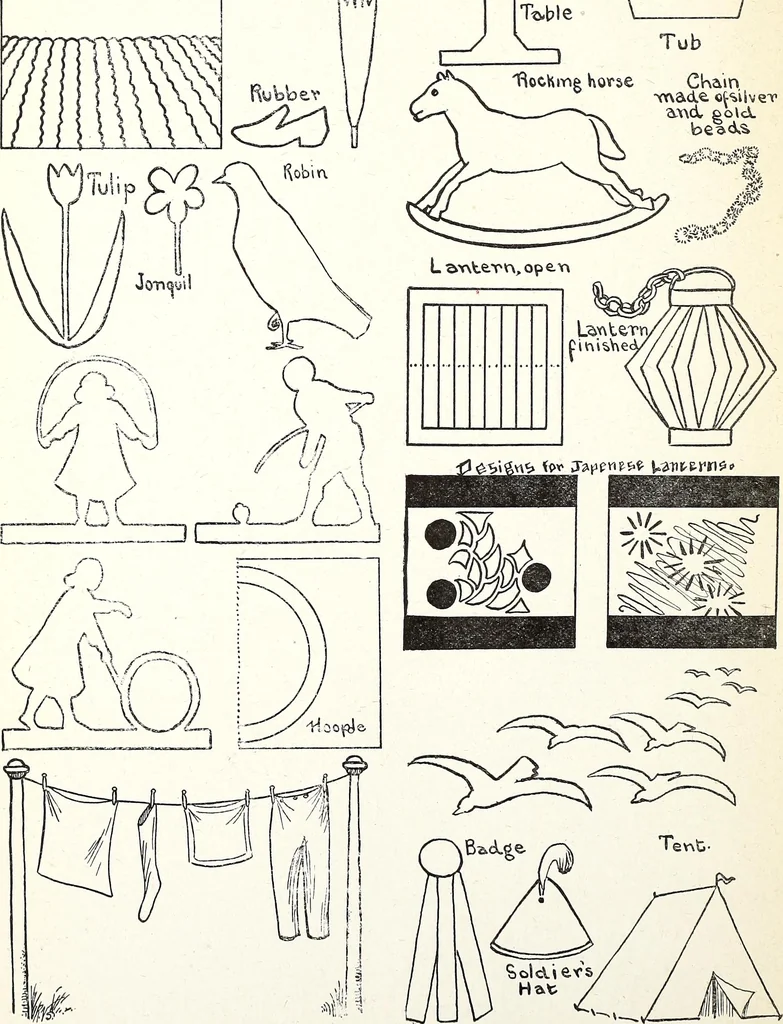 An illustration from The Kindergarten-Primary Magazine, 1912, leaf 291