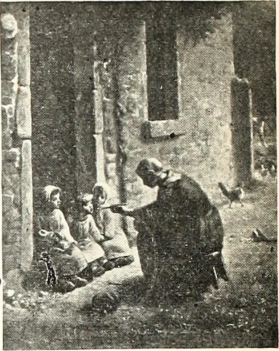 An illustration from The Kindergarten-Primary Magazine, 1912, leaf 73