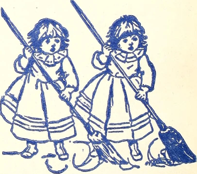 An illustration from The Kindergarten-Primary Magazine, 1912, leaf 75