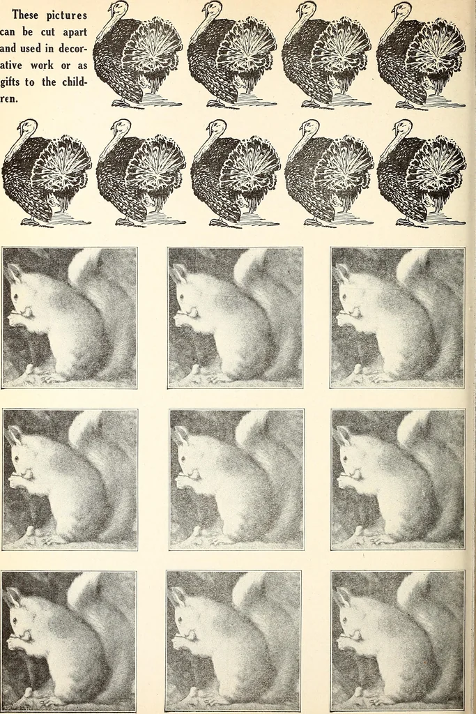 An illustration from The Kindergarten-Primary Magazine, 1913, leaf 105